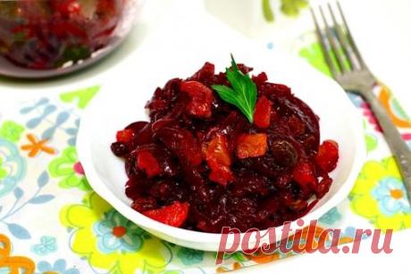 Рецепт салата "Свеколка" как в детском саду / Меню недели