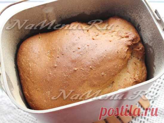 Хлеб с овсяными хлопьями из нескольких видов муки в хлебопечке