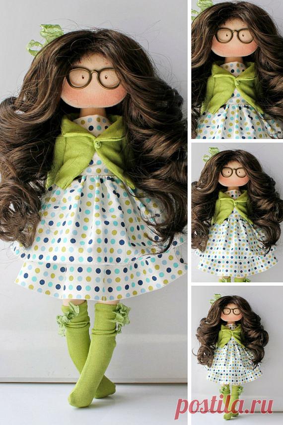 Fabric doll Baby doll Decor doll Handmade doll Rag doll Cloth