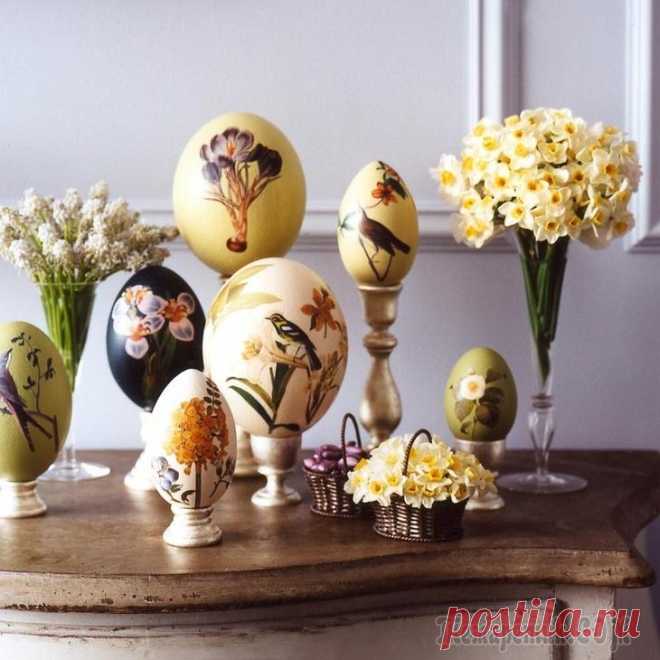 Праздничный декупаж к Пасхе: 5 простых советов