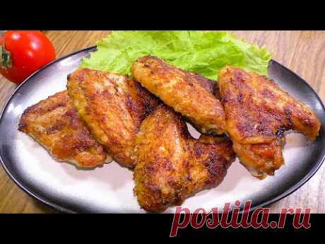 Вкусно до дрожи! Куриные крылышки к пиву!