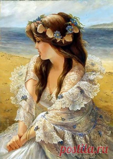 Ты в жизнь мою нечаянно проник.Тебя моё доверие осветило.Но слабого величие смутило,и ты бежал,как от горы родник.Не возвращайся, больше не узнаю твои черты-они подобны всем.Лишь только раз доступен нам Эдем,и нет путей к утраченному раю.Твои слова- для сердца тишина.Ты здесь,иль ты далеко-я одна.(волшебная страна книг к.н.)