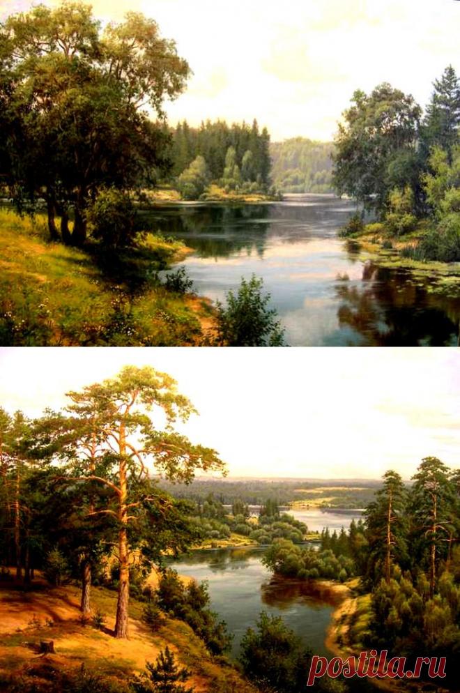 Игорь Прищепа - русский пейзажист из Казани