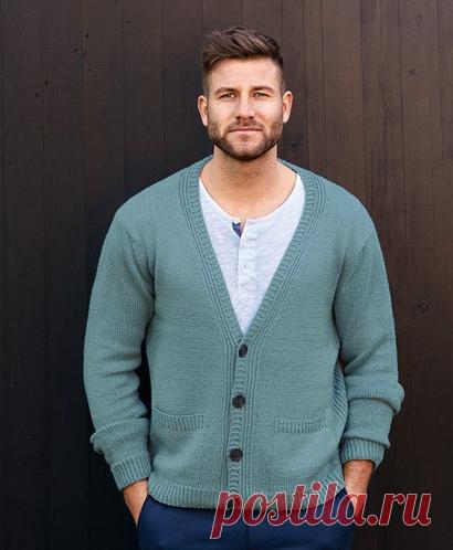 Мужской жакет Lana Grossa в Alta Moda Cotolana