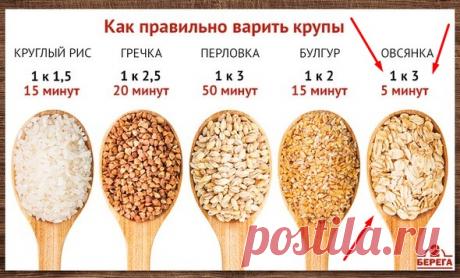 каша овсяная на воде пропорции - Cerca con Google