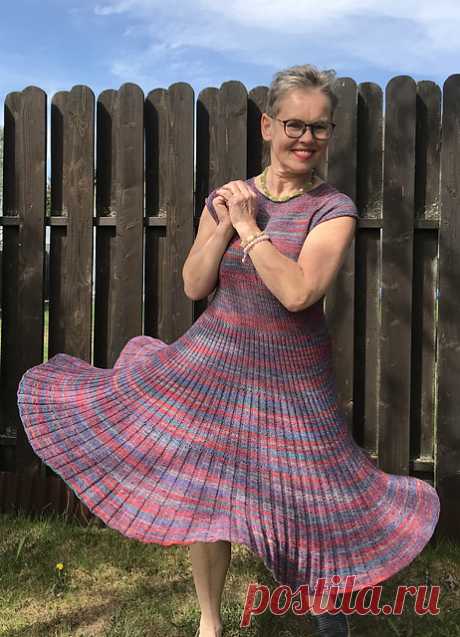 Вязаное платье Simply Ribby Rib - Вяжи.ру