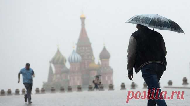 МЧС предупредило о грозе и усилении ветра в Москве в ближайшие дни