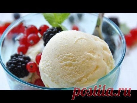 Рецепт: Домашнее мороженое
