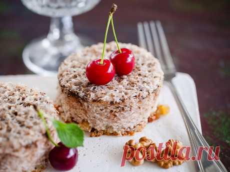 Рецепт: Манник с изюмом и орехами в мультиваркеРецепт: Манник с изюмом и орехами в мультиварке