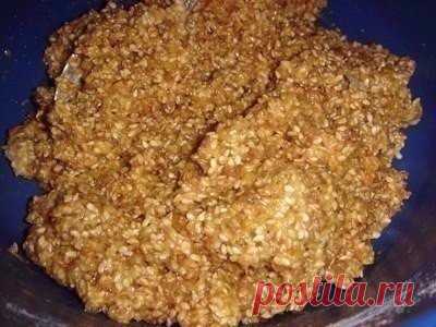 Самое вкусное кунжутное печенье