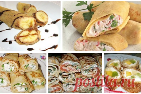 20 САМЫХ ВКУСНЫХ НАЧИНОК ДЛЯ БЛИНЧИКОВ – БУДЬ В ТЕМЕ