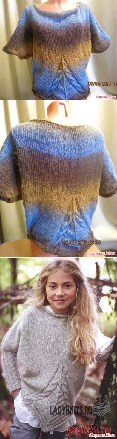 Джемпер из кауни. Дубль второй. - Вязание - Страна Мам