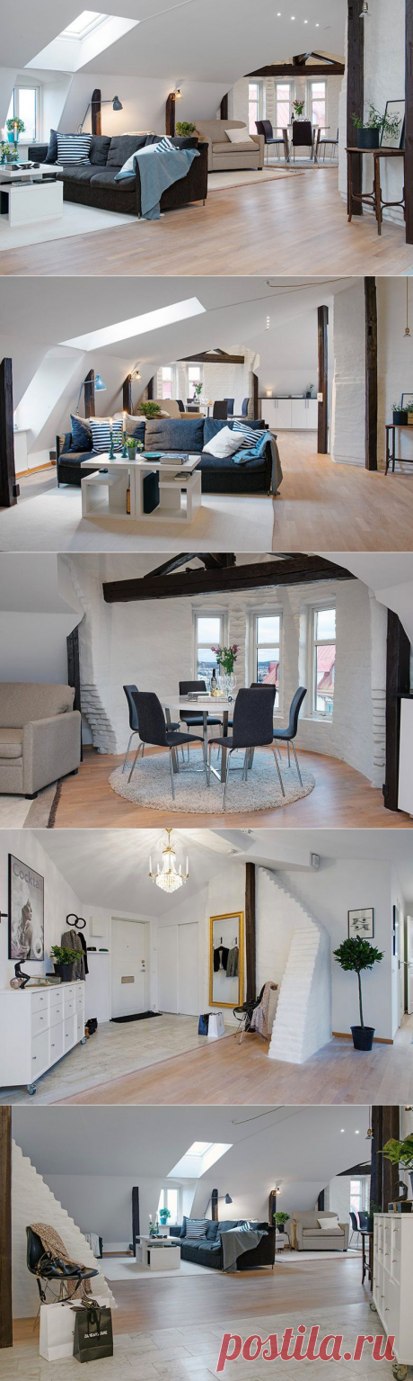 Мансарда, скандинавский стиль... / Домоседы