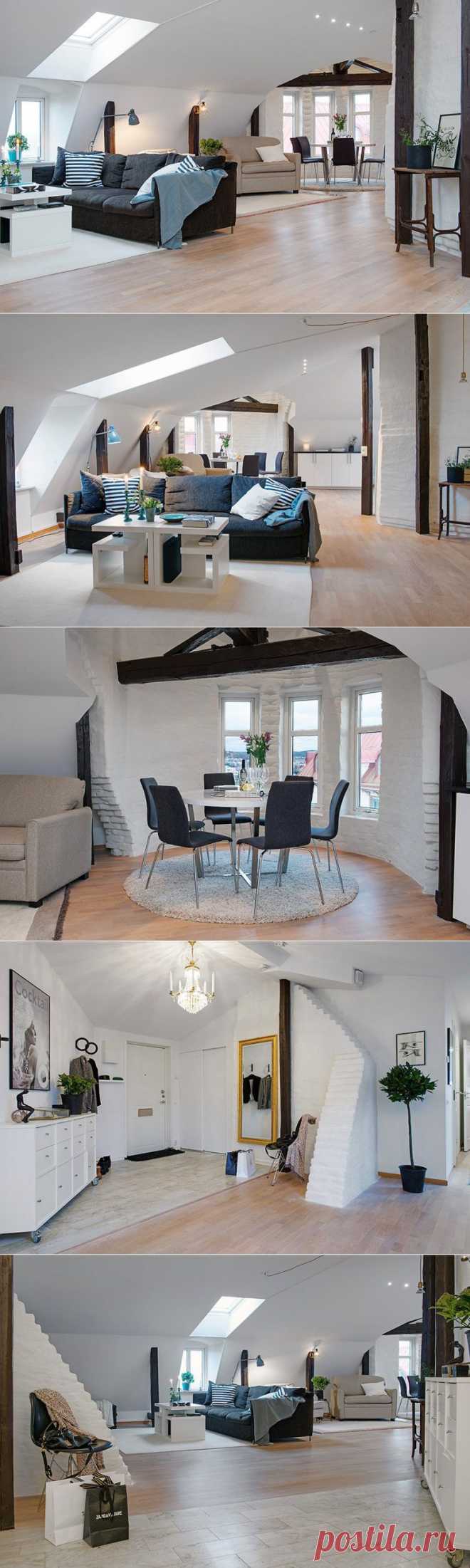 Мансарда, скандинавский стиль... / Домоседы