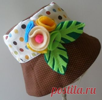 Летние шляпки для пляжа: выкройки — Сделай сам, идеи для творчества - DIY Ideas