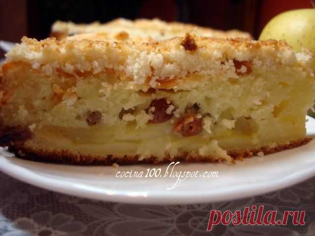 Пирог с яблоками "Домашний".