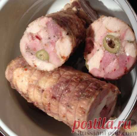 Рецепт: Ветчина &quot;Воронежская&quot; на RussianFood.com