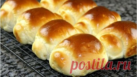 Нежные как облако японские булочки «Хоккайдо»