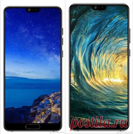 Huawei представит смартфоны P20 и P20 Plus только в марте, но взглянуть на их качественные официальные изображения можно уже сейчас.