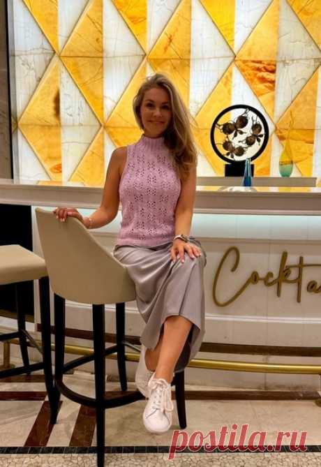 Пост на стене Ажурный топ😘от Olga Maksheeva