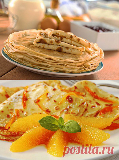 Блины по-французски: Три вкусные идеи - Кулинарные советы для любителей готовить вкусно - Хозяйке на заметку - Кулинария - IVONA - bigmir)net - IVONA - bigmir)net