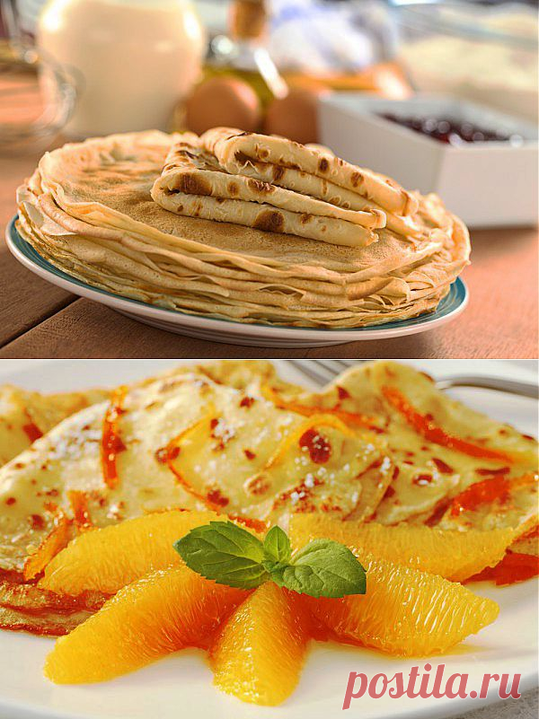 Блины по-французски: Три вкусные идеи - Кулинарные советы для любителей готовить вкусно - Хозяйке на заметку - Кулинария - IVONA - bigmir)net - IVONA - bigmir)net