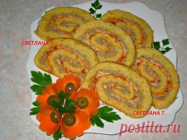 КАБАЧКОВЫЙ РУЛЕТ - УЮТНАЯ КУХНЯ - Группы Мой Мир