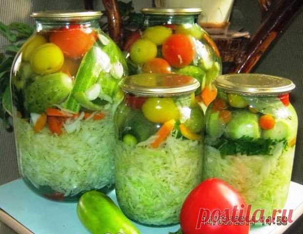 Ассорти-капуста… — Золотые рецепты