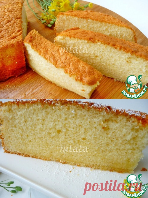 Пирог молочный – кулинарный рецепт