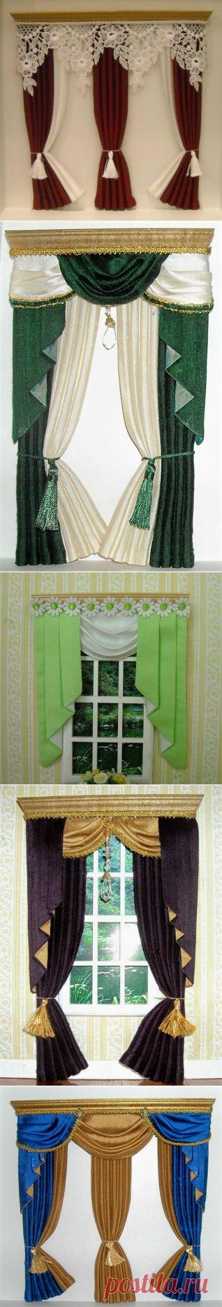 Шторы для кукольного домика