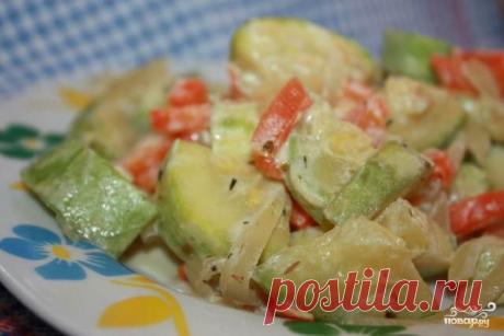 Кабачки в мультиварке - кулинарный рецепт на Повар.ру