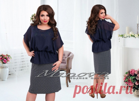 Платье шифон+масло имитация костюма 50,52,54,56: продажа, цена в Одессе. платья женские от "iPlatye" - 277570646