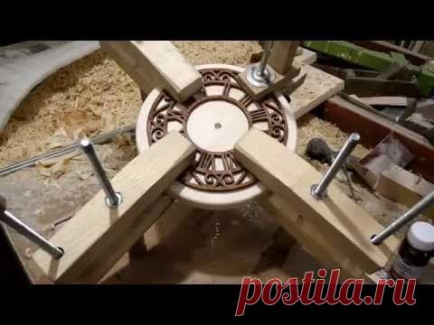 Деревянные часы на лобзиковом станке | ВсюМебельСам