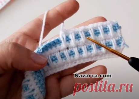 Видео от пользователя Örgü Sepeti на youtube
 · · · This tutorial will walk you through the two coloured beautiful crochet stitch for blanket. This stitch makes the most interesting crochet pattern!