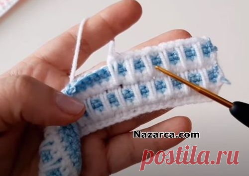 Видео от пользователя Örgü Sepeti на youtube
 · · · This tutorial will walk you through the two coloured beautiful crochet stitch for blanket. This stitch makes the most interesting crochet pattern!