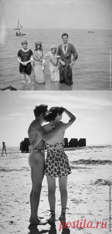 Ретро-фото. Пляжный отдых начала прошлого века! | Мой мир в фотографиях