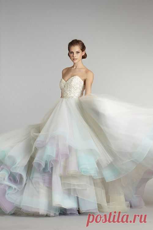 Свадебное платье из шифона / Свадебная мода / Модный сайт о стильной переделке одежды и интерьера