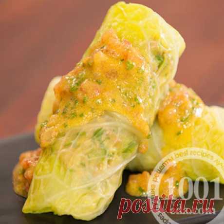 Рецепт вегетарианских голубцов с карри - Голубцы от 1001 ЕДА вкусные рецепты с фото!