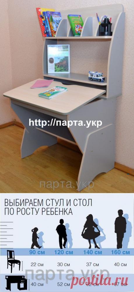 Растущая парта-стол &quot; ТСУ - 18 Рост&quot; МДФ - купить по лучшей цене в Киеве - 103432496