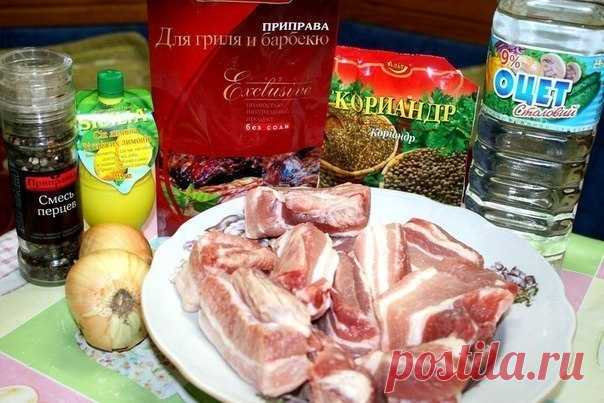 Вкуснятина!!! Шашлык в духовке на «луковой подушке» — Вкусные рецепты