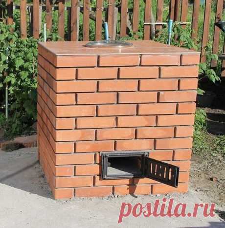 Стационарный тандыр на даче своими руками
