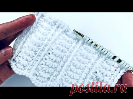 Tunisian crochet stitch