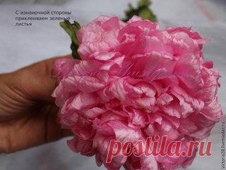 Создание пиона "Kenzo"
Фото мастер-класс: http://www.livemaster.ru/topic/1367361-foto-master-kl..