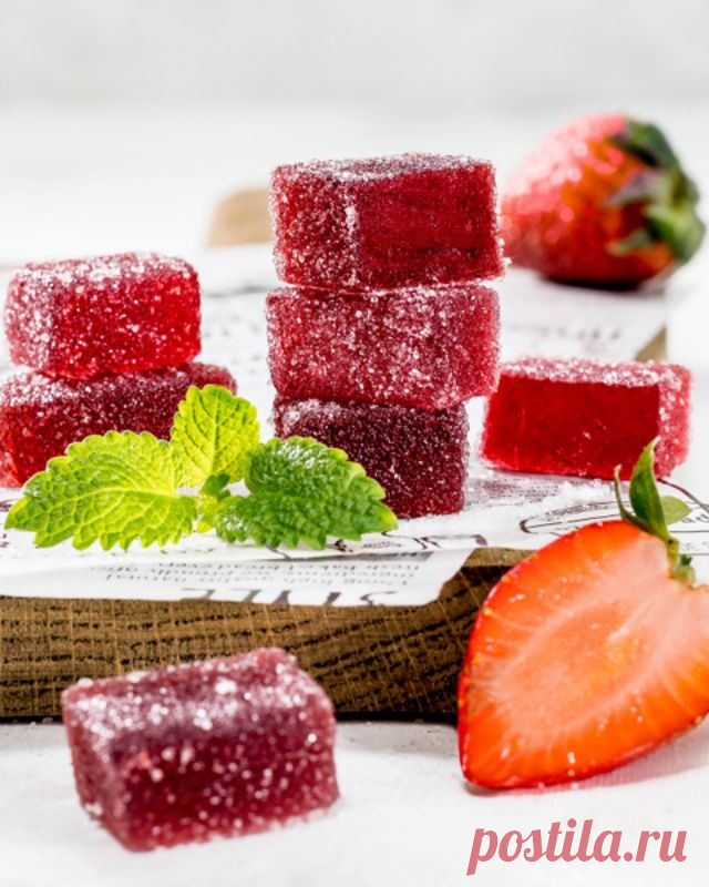 Домашний клубничный мармелад — вкусное лакомство для семьи — Сад Заготовка