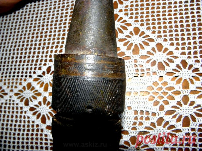 Микроблогик к askiz.ru. Siberia - Экспонаты Аскизского музея. Миномет лопата