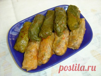 Пасуц Толма с бобовыми (Армянское постное блюдо!) : Вегетарианская и постная кухня