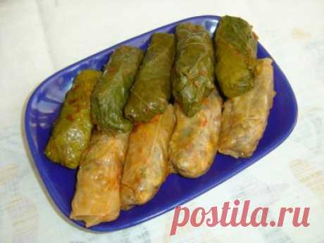 Пасуц Толма с бобовыми (Армянское постное блюдо!) : Вегетарианская и постная кухня