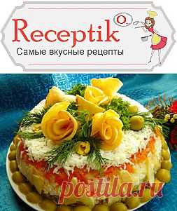 Торт-салат Праздничный » Рецептико