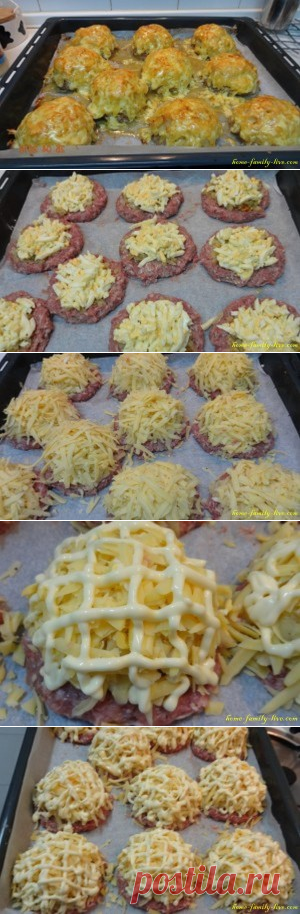 Стожки из фарша/Сайт с пошаговыми рецептами с фото для тех кто любит готовить