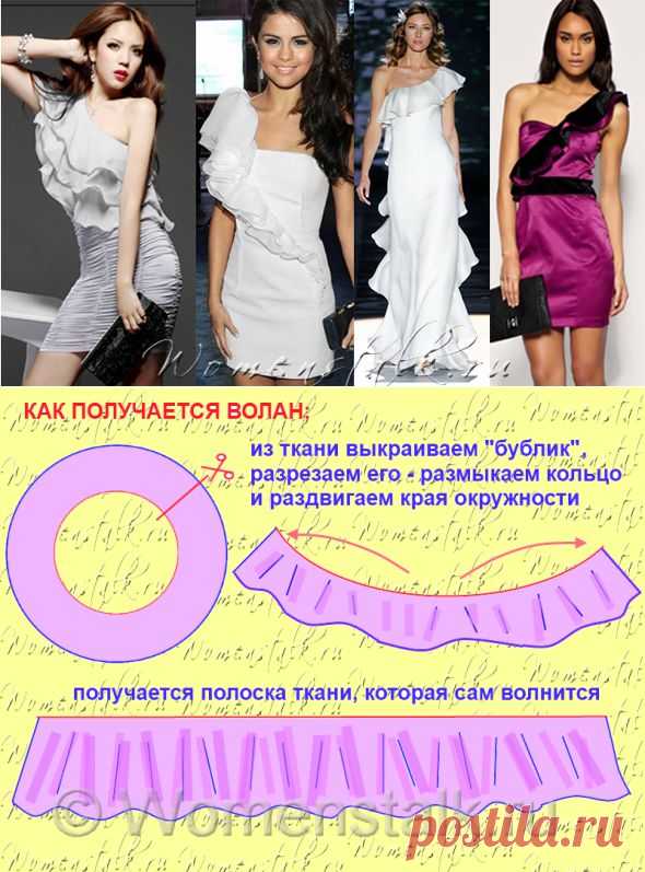 Шьем воланы — самые понятные и подробные уроки от Ольги Клишевской!!!